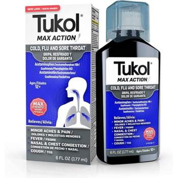 Tukol Pain Fever Remedy Liquid - 6 fl oz