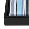Sheila Wenzel-Ganny Lavender Mint Blue Stripes Art Canvas - Society6 - 4 of 4