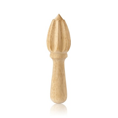 True Juice Citrus Reamer, Citrus Juicer Manual, Wooden Orange Lemon Lime Squeezer, Lemon Squeezer, Lemon Reamer, Lime Squeezer, Kitchen Gadgets, 6.25"