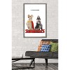 Trends International DC Comics Movie DC League of Super-Pets - Krypto and Ace Framed Wall Poster Prints - 2 of 4