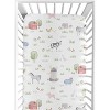 Sweet Jojo Designs Boy or Girl Gender Neutral Unisex Fitted Crib Sheets Set Farm Animals 2pc - 2 of 4