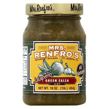 Mrs. Renfro's Hot Jalapeno Green Salsa 16-oz.