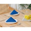 Unique Bargains Party Wedding Restaurant Cocktail Banquet Sateen Napkins 12 x 12 Inches 12 Pcs - 2 of 4