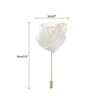 Unique Bargains Ceremony Anniversary Rose Wedding Groom Boutonnieres Pins 2"x3.5" 10 Pcs - 2 of 3