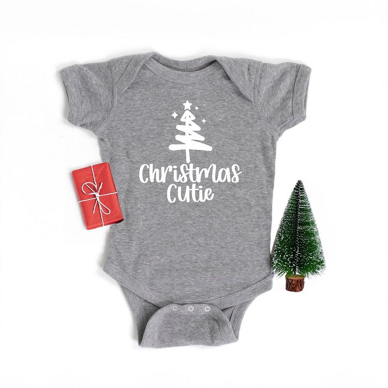 The Juniper Shop Christmas Cutie Tree Baby Bodysuit, 2 of 3