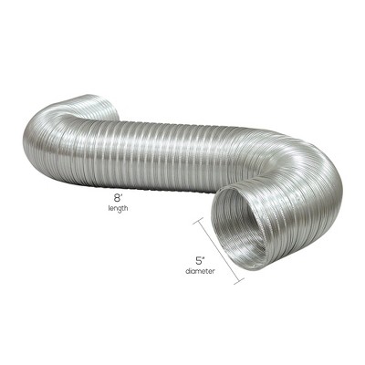 Deflect-O Deflecto A058/5 Semi-rigid Flexible Aluminum Duct VENA0585