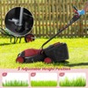 Tangkula Electric Lawn Mower 2-in-1 Versatile Corded Lawn Mower with Grass Collection Box 12 AMP Motor Red - 4 of 4