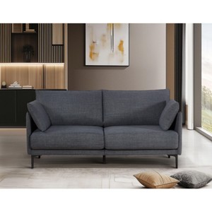 NicBex 68.11 Inch 2 Seat Sofa Couch with USB Charge Port and 2 Pillows for Living Room,Apartment,Office,Gray - 1 of 4