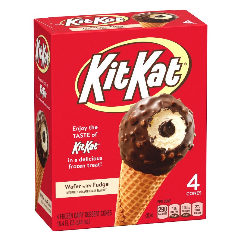 Kit-Kat Ice Cream Cone - 4ct/18.4 fl oz, 4 of 11