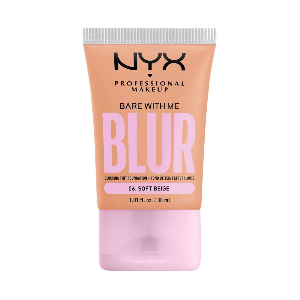Photos - Other Cosmetics NYX Professional Makeup Bare With Me Blur Tint Soft Matte Foundation - 06 