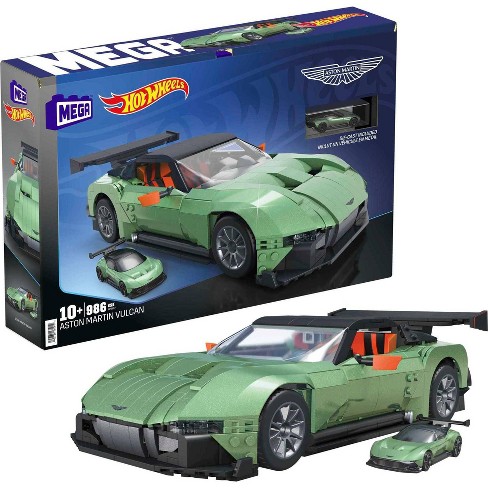 MEGA Hot Wheels Aston Martin Vulcan Collectible Building Set 986pcs