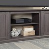 Franklin TV Stand for TVs up to 56" Brown - Manhattan Comfort: Rustic Style, Media Storage, Cabinet Doors - 3 of 4