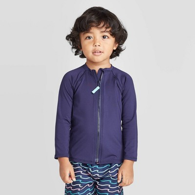 boys navy rash guard