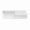 vidaXL White Coffee Tables Set of 2, Engineered Wood - Stylish Multipurpose Tables - 4 of 4