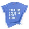 Simply Sage Market Vacation Calories Don't Count Garment Dyed Tee - 2 of 4