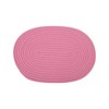 Unique Bargains Trivet Oval Rope Coaster Cotton Non-Woven Fabric 12.6"x8.66"x0.31" - 3 of 3