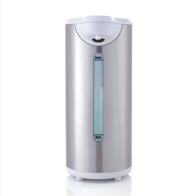 Copco Automatic Soap Dispenser for Kitchen and Bathroom - Stainless Steel, Semi-Transparent Refill Panel, Hands-Free Operation - Germ-Free Cleaning