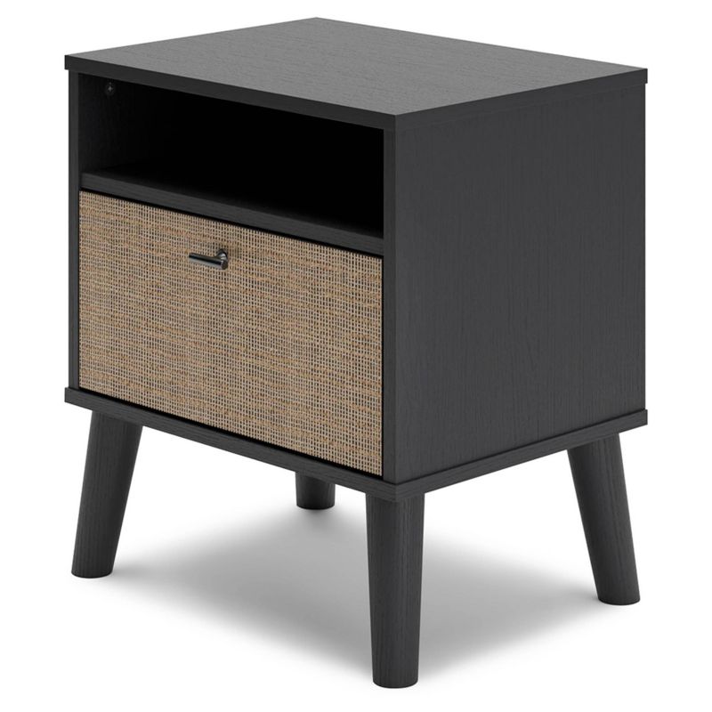 Charlang Nightstand Black/Gray/Beige - Signature Design by Ashley, 5 of 13