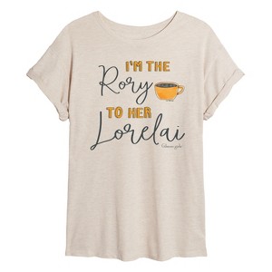 Women's - Gilmore Girls - I'm The Rory Oversized Graphic T-Shirt - 1 of 4
