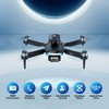 Contixo F19 Drone, 1080P HD Camera, Foldable RC Quadcopter, Obstacle Avoidance, Follow Me - Black - image 2 of 4