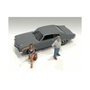 70s Style Two Figurines Set III for 1/43 Scale Models by American Diorama - 3 of 3