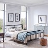 GDFStudio Carmine King Size Industrial Iron Platform Bed Frame - 4 of 4