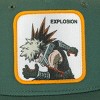 My Hero Academia Bakugo In White Square Green Trucker Hat - 3 of 4