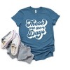 Simply Sage Market Women's These Are The Days Retro Short Sleeve Graphic Tee - 3 of 4