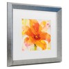 Trademark Fine Art - Albena Hristova Bright Tulips II Matted Framed Art - 3 of 4