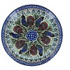 Blue Rose Polish Pottery Ceramika Artystyczna Dessert Plate - 2 of 3