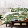 Deny Designs Caroline Okun A Mid Summer Night Crane Twin/Twin Xl Duvet and Sham Set (2-3pc Set) - 3 of 4