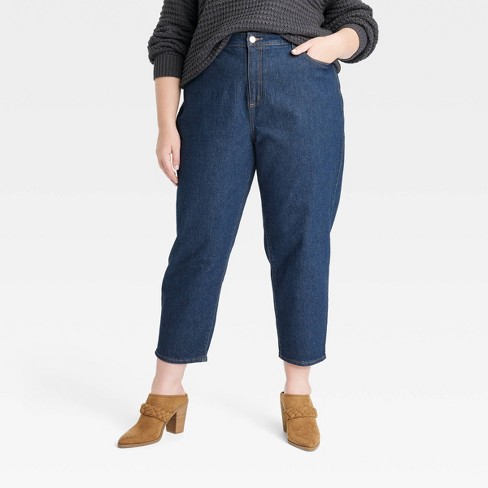Women's Plus Size Super-high Rise Tapered Balloon Jeans - Universal Threadâ¢ Dark Wash 22w : Target