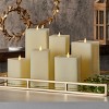 Christmas Classic Motion Flameless Square Candle 4x10 Ivory - image 4 of 4