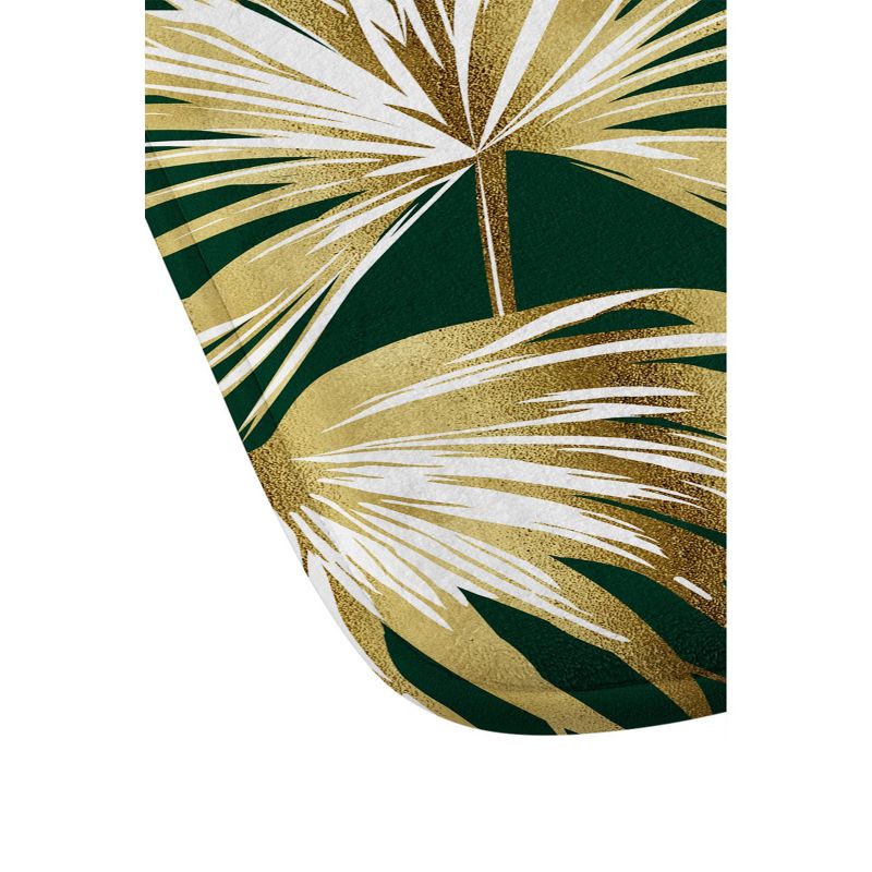 Marta Barragan Camarasa Golden Palms Bath Mat Golden - Deny Designs, 4 of 6