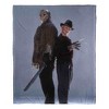 Warner Bros. Freddy vs Jason Back To Back Silk Touch Throw Blanket 50x60 Inches - 3 of 4