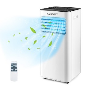 Costway Portable Air Conditioner 6000 BTU (10000 BTU ASHRAE) Evaporative Air Cooler Dehumidifier - 1 of 4