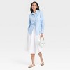 Women's Long Sleeve Button-Down Boyfriend Shirt - A New Day™ - 3 of 3