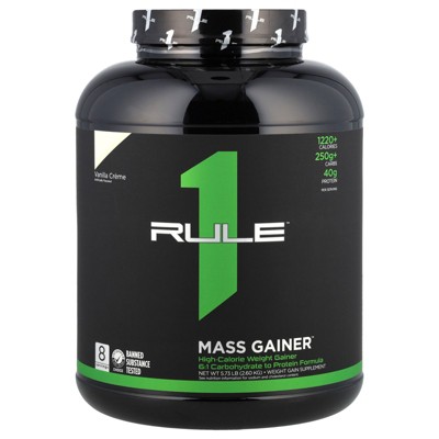 Rule One Proteins Mass Gainer™, Vanilla Creme, 5.73 lb (2.6 kg)