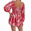 Women's Joni Tiered Long Sleeve Romper - entro - 3 of 4