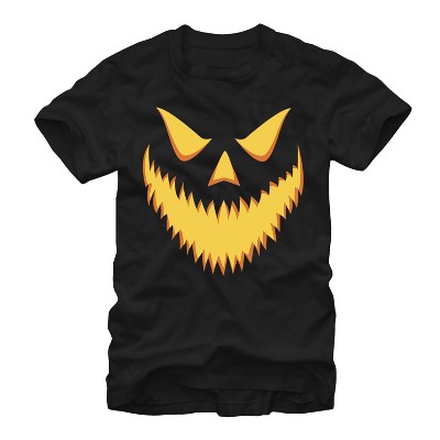 Men's Lost Gods Halloween Jack-o'-lantern Grin T-shirt : Target