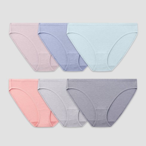 Fruit Of The Loom Women's 6pk Comfort Supreme Bikini Underwear - Colors May  Vary : Target