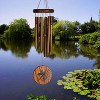 Woodstock Windchimes Habitats Teak Dragonfly , Wind Chimes For Outside, Wind Chimes For Garden, Patio, and Outdoor Decor, 17"L - 2 of 4