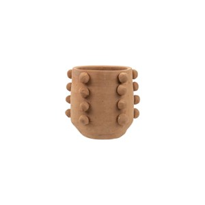 Small Natural Terracotta Beaded Planter - Foreside Home & Garden - 1 of 4