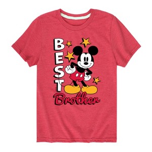 Boys' - Disney - Best Brother Short Sleeve Graphic T-Shirt - 1 of 4