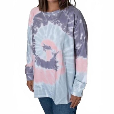 Women's Sassy Swirl Tie Dye Tunic - Shirley Stone