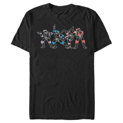 Teenage Mutant Ninja Turtles Multiple Panels T-Shirt T-Shirt