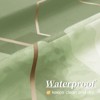 BAGOKIE Waterproof Bath Curtain Shower Curtain 72"W x 72"L (Pack of 1) - 2 of 4