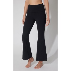 Yogalicious Womens Lux Elastic Free 7/8 Flare Leg Pant - 1 of 3