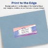 Avery Matte White Rectangle Labels with Sure Feed, 1" x 2-5/8", 1,600 Matte White Printable Labels - 3 of 4