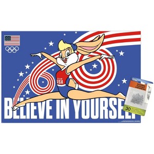 Trends International Looney Tunes x Team USA - Believe In Yourself Unframed Wall Poster Prints - 1 of 4